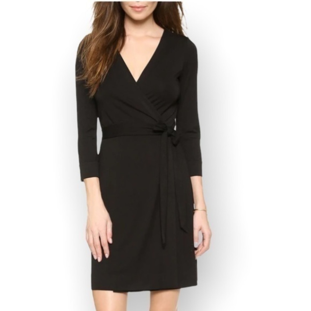 Diane von Furstenberg
Julian Wrap Black Dress